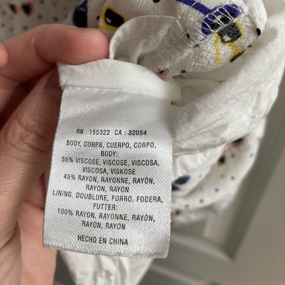 Anthropologie Larke Lucretia Sunglass Print Dress - size XS - Picture 7 of 7